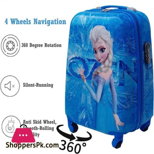 18 inch Character travel suitcase with wheels Cartoon Travel bags for children rolling luggage carry ons cabin trolley