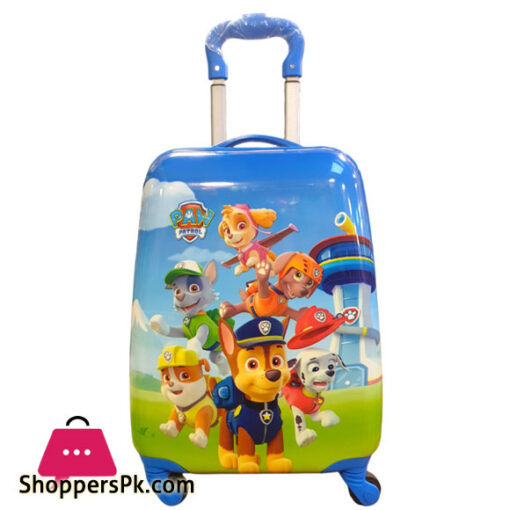 18 inch Character travel suitcase with wheels Cartoon Travel bags for children rolling luggage carry ons cabin trolley Paw Patrol Trolley