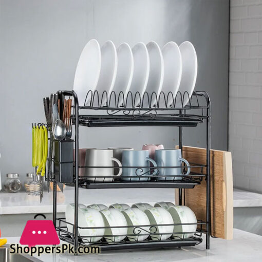 3 Floor Kitchen Rack Multifunctional Dish Drain Rack
