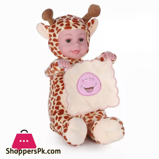 35cm Peekaboo Stuffed Animals Funny Hidden Face Electric Music Stuffed Doll Toys for Children