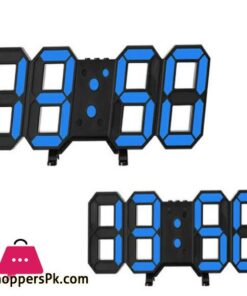 3D Led Digital Clock Luminous Fashion Multifunction Desktop Clock, Alarm Clock And Wall Clock, Brightness Adjustable, Silent Digital Clocks For Room, Office, Home Living Room 17 3D Led Digital Clock Luminous Fashion Multifunction Desktop Clock Alarm Clock And Wall Clock Brightness Adjustable Silent Digital Clocks For Room Office Home Living Room