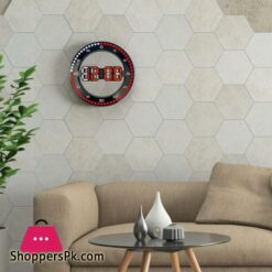 3D Led Digital Clock Luminous Fashion Multifunction Night Light Usb Powered Temperature Display Desktop Clock Alarm Clock And Wall Clock Brightness Adjustable Silent Digital Clocks For Room Office Home Living Room