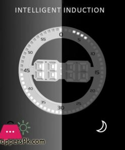 3D Led Digital Clock Luminous Fashion Multifunction Night Light 17 3D Led Digital Clock Luminous Fashion Multifunction Night Light Usb Powered Temperature Display Desktop Clock Alarm Clock And Wall Clock Brightness Adjustable Silent Digital Clocks For Room Office Home Living Room