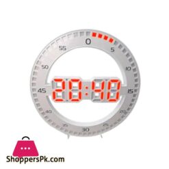3D Led Digital Clock Luminous Fashion Multifunction Night Light Usb Powered Temperature Display Desktop Clock Alarm Clock And Wall Clock Brightness Adjustable Silent Digital Clocks For Room Office Home Living Room