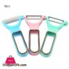 3pcs Slicer Shredder Peeler Julienne Cutter Multi Peel Stainless Grater Kitchen Tools Magic Trio Peeler Set