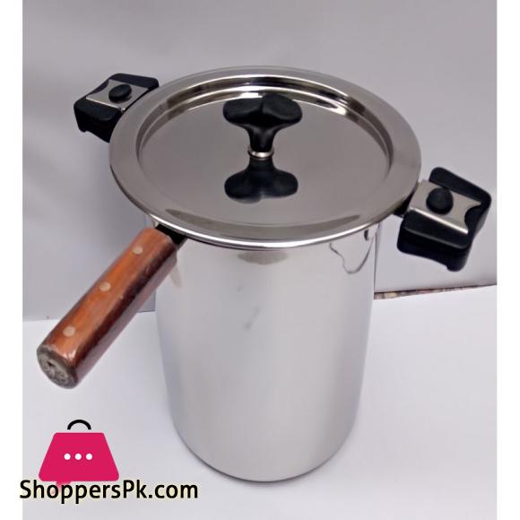 Alpha 23Cm Stainless Steel Deep Fryer For French Fries Chicken Fish And Onion Ring And Much More 6 Alpha 19Cm 23Cm And 27Cm Stainless Steel Deep Fryer For French Fries Chicken Fish And Onion Ring And Much More