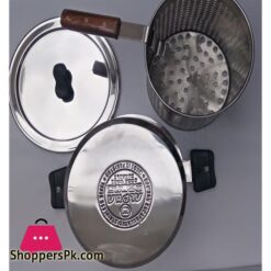 Alpha 23Cm Stainless Steel Deep Fryer For French Fries Chicken Fish And Onion Ring And Much More 17 Alpha 19Cm 23Cm And 27Cm Stainless Steel Deep Fryer For French Fries Chicken Fish And Onion Ring And Much More