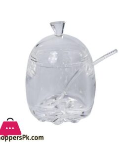 Acrylic Jam Jar With Spoon 10 Acrylic Jam Jar With Spoon