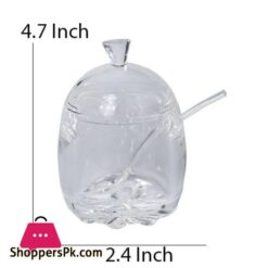 Acrylic Jam Jar With Spoon 11 Acrylic Jam Jar With Spoon