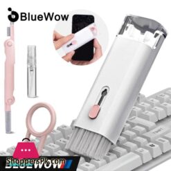 BlueWow 7 in 1 Computer Keyboard Cleaner Brush Kit Earphone Cleaning Pen For Headset Keyboard Cleaning Tools Cleaner Keycap Puller Kit