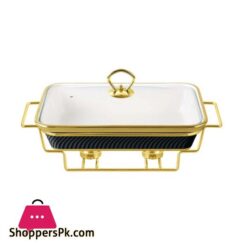 BR1002 135 Rectangular Dish With Candle Stand