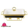 Br1003 15 Rectangular Dish With Candle Stand