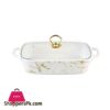 Br8881 12 Rectangular Dish With Glass Lid