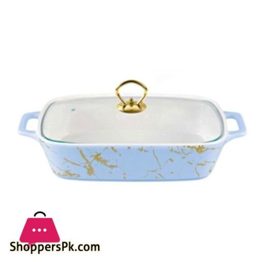 BR8872 14 Rectangular Dish With Glass Lid