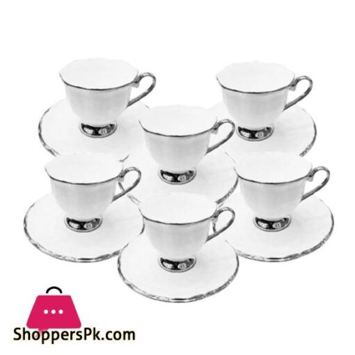 BR8018 6 Piece Tea Cup Saucer