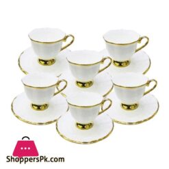 Br8017 6 Piece Tea Cup Saucer