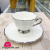Brilliant Ceramic 6 Piece Tea Cup & Saucer