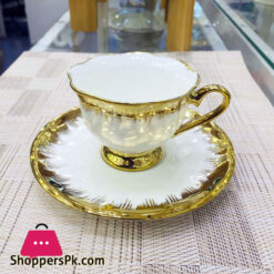 Brilliant Ceramic 6 Piece Tea Cup & Saucer