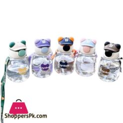 Ms 007 Bear Water Botle Transparent