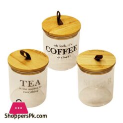 1988 73 3 Piece Glass Jar Set