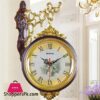 Double Sided Hanging Wall Clock
