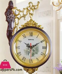 Double Sided Hanging Wall Clock