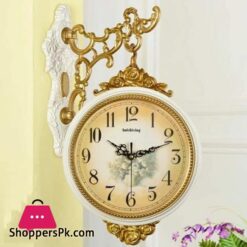 Double Sided Hanging Wall Clock