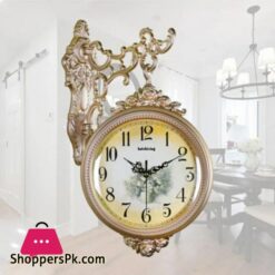Double Sided Hanging Wall Clock