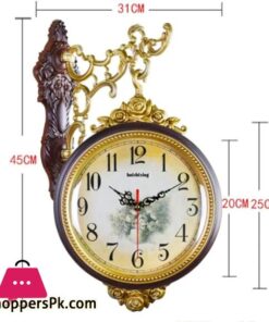 Double Sided Hanging Wall Clock 16 Double Sided Hanging Wall Clock