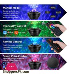 Galaxy Projector Stars Nebula Remote Control With Speaker