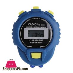 Handheld Digital Lcd Sports Stopwatch Chronograph Counter Timer With Strap