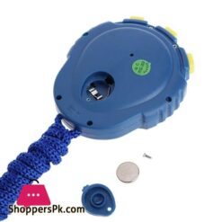 Handheld Digital Lcd Sports Stopwatch Chronograph Counter Timer With Strap