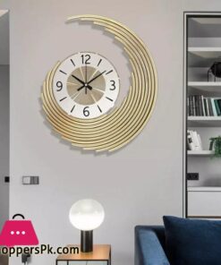 Home Decor Modern Metal Wall Clock Mural Crafts Living Room Bedroom Office Hotel Wall Ornaments Decoration Size: Length 46 Cm, Width 39 Cm &Amp; Dial 22 Cm 7 Home Decor Modern Metal Wall Clock Mural Crafts Living Room Bedroom Office Hotel Wall Ornaments Decoration Size Length 46 Cm Width 39 Cm Dial 22 Cm