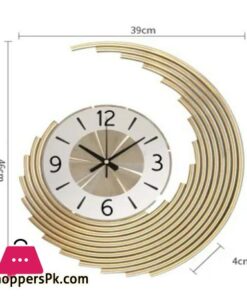 Home Decor Modern Metal Wall Clock Mural Crafts Living Room Bedroom Office Hotel Wall Ornaments Decoration Size: Length 46 Cm, Width 39 Cm &Amp; Dial 22 Cm 9 Home Decor Modern Metal Wall Clock Mural Crafts Living Room Bedroom Office Hotel Wall Ornaments Decoration Size Length 46 Cm Width 39 Cm Dial 22 Cm