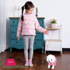Interactive Puppy Dog, Cute Electronic Plush Dog for Home