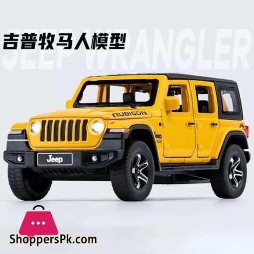 Jeep Wrangler Scale 132 Metal Model