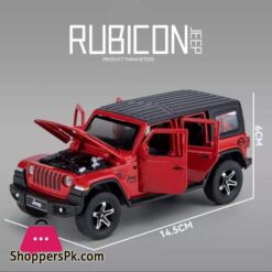 Jeep Wrangler Scale 132 Metal Model