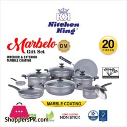 Kitchen King Marbelo Gift Set 20 Pieces