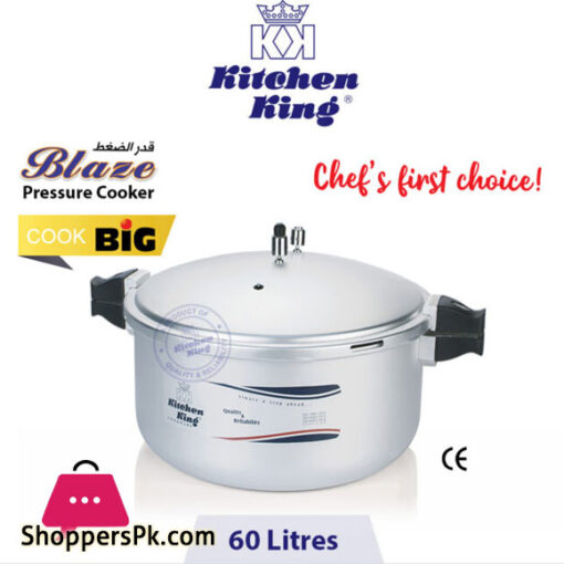 Kitchen King Pressure Cooker Blaze – 60 Liters