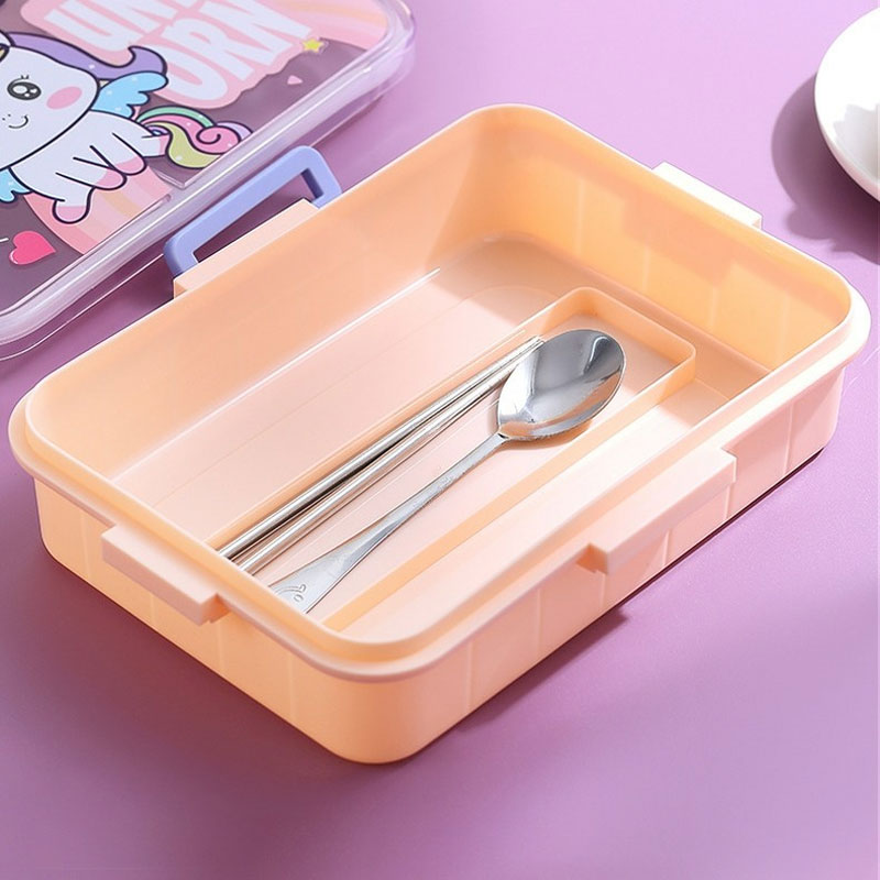 LUNCH BOX 4 STAINLESS STEEL 304 900ML (2534)