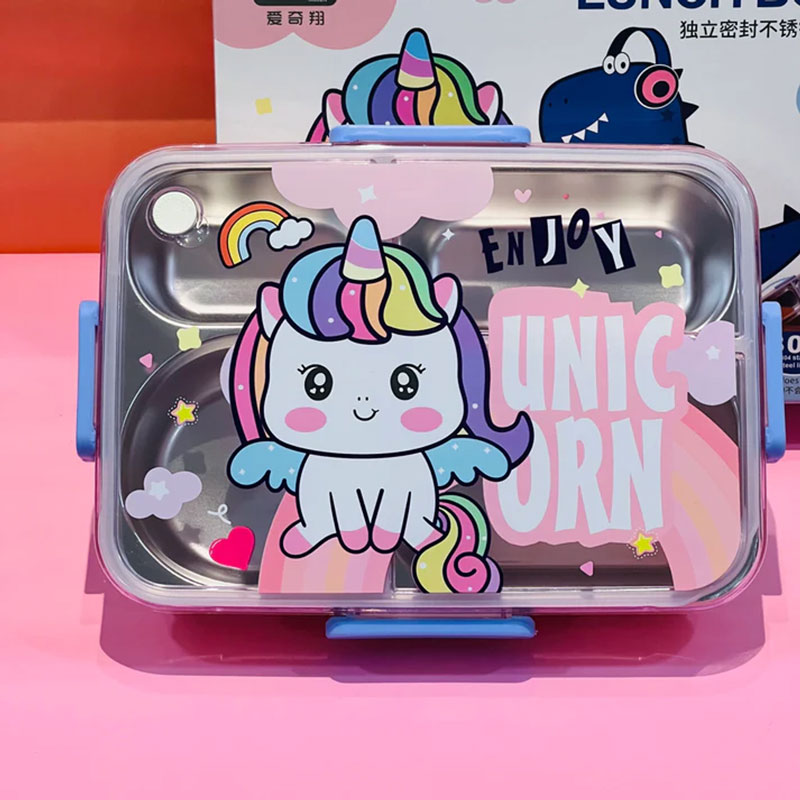 Lunch Box 4 Stainless Steel 304 900Ml (2534)