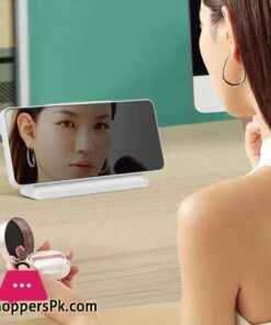 Mirror Led Digital Alarm Clock Temp Date Display Colorful Snooze Clock 15 Mirror Led Digital Alarm Clock Temp Date Display Colorful Snooze Clock Brightness Adjustable 1224 Electronic Rechargeable Clock