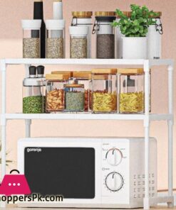Multifunctional Kitchen Storage Rack Black 11 Multifunctional Kitchen Storage Rack