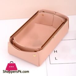 Organizer Basket Space Saving Decorative Vanity Cosmetic Organizer Tray