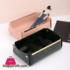 Organizer Basket Space Saving Decorative Vanity Cosmetic Organizer Tray