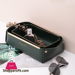 Organizer Basket Space Saving Decorative Vanity Cosmetic Organizer Tray