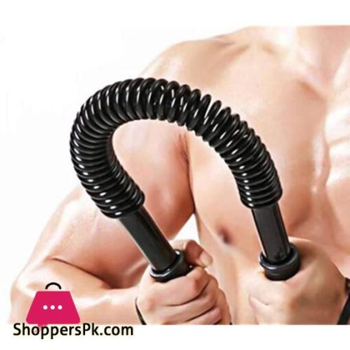 Power Twister Spring Exerciser Arm Muscular Bar