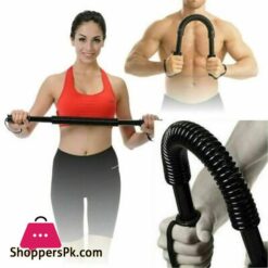 Power Twister Spring Exerciser Arm Muscular Bar