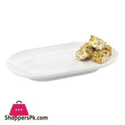 SY7572 Rise OvalFootedPlatter 32cm