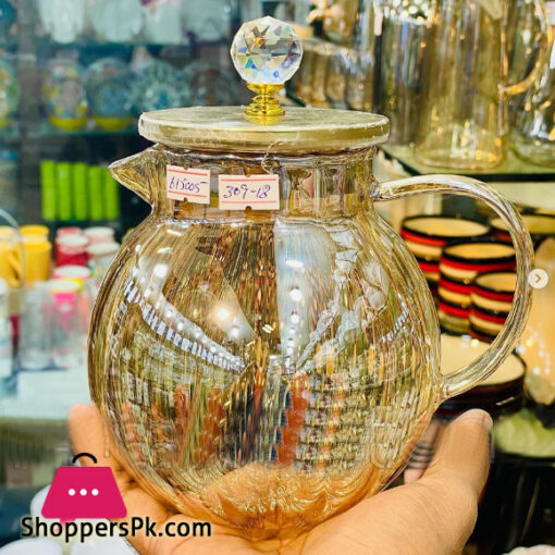Teapot with Heat Resistant , Borosilicate Glass Teapot, Glass Tea Kettle 1000ml